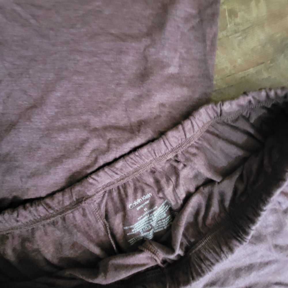 Calvin Klein Deep Purple Sleepwear Set